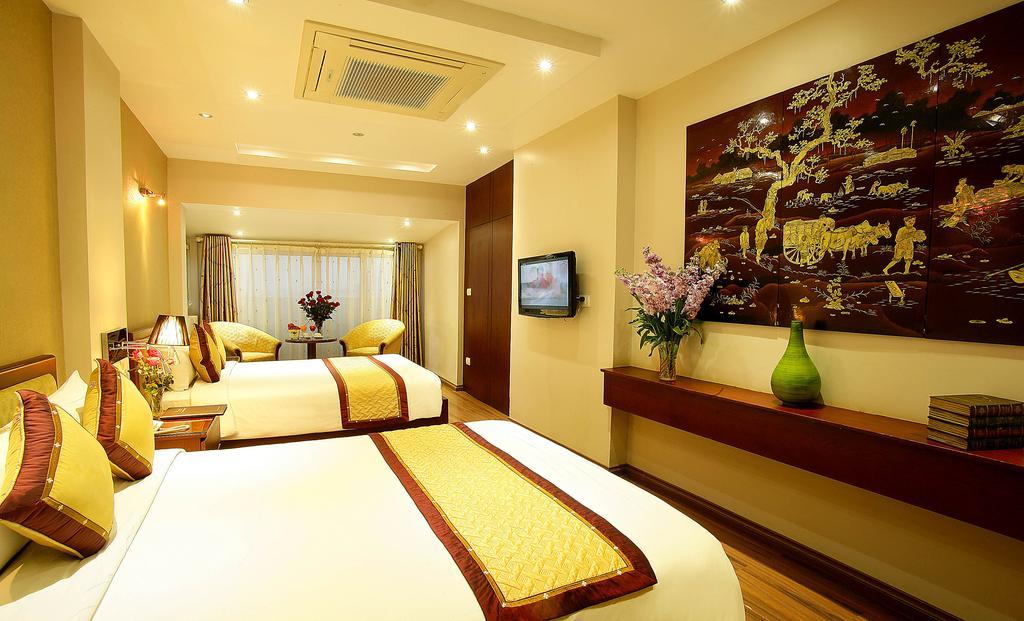 Hanoi View 2 Hotel Buitenkant foto