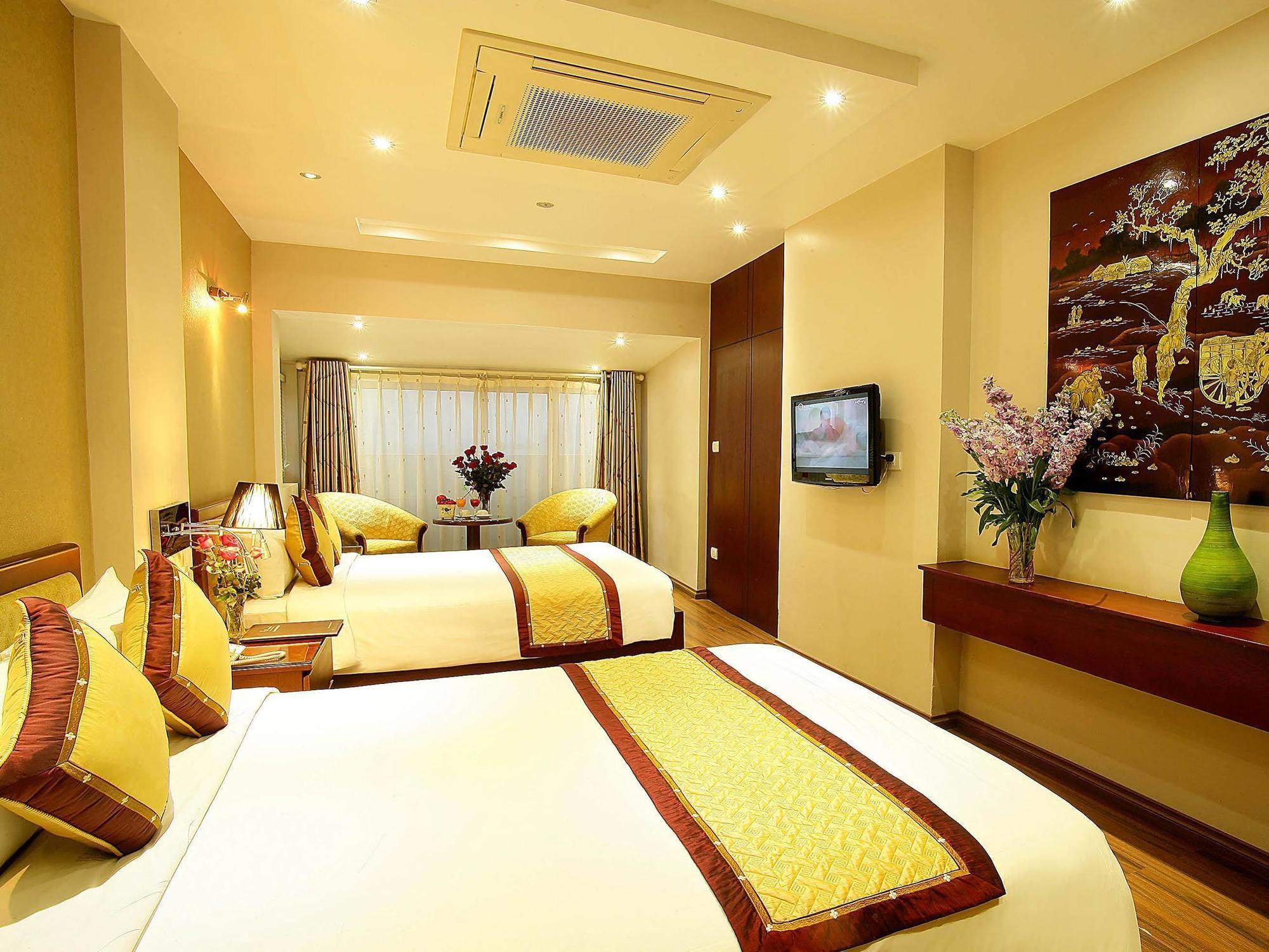 Hanoi View 2 Hotel Buitenkant foto